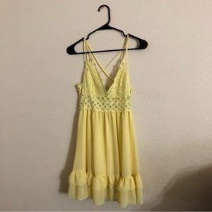 Yellow dress